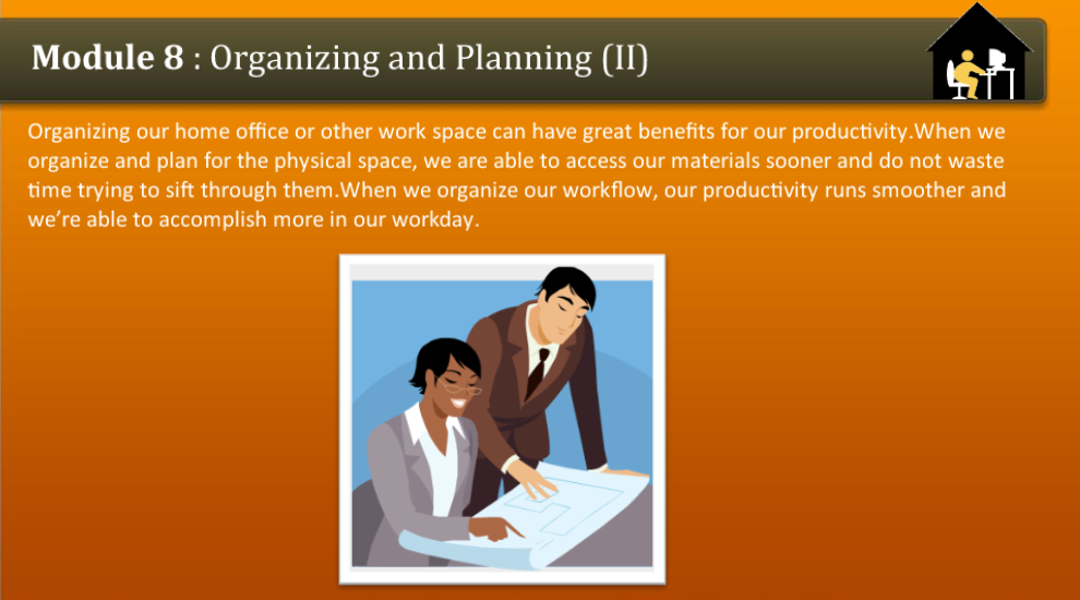 Organizing And Planning (II) - FreshSkills